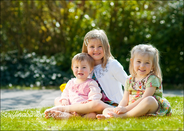 Three sisters and a friend Andover, Winchester, Reading Child and Baby Photographer