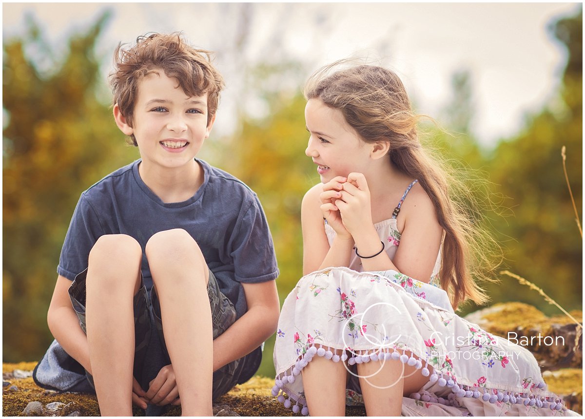 Natural Family Photoshoot at Silchester Roman Walls family photography Reading