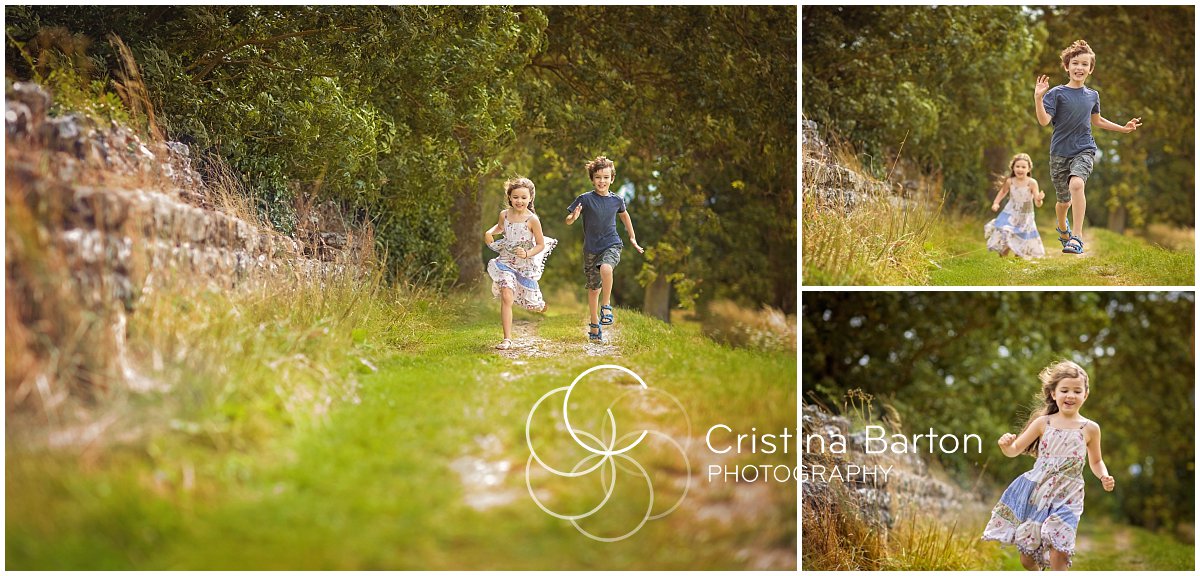 Natural Family Photoshoot at Silchester Roman Walls Children's photographer Reading