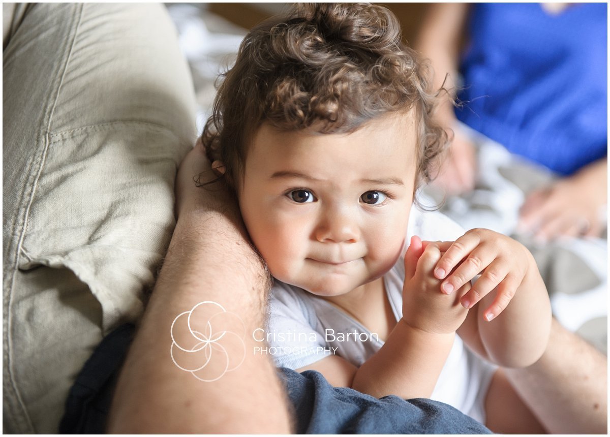Lifestyle family photography in West London baby photography at home Guildford