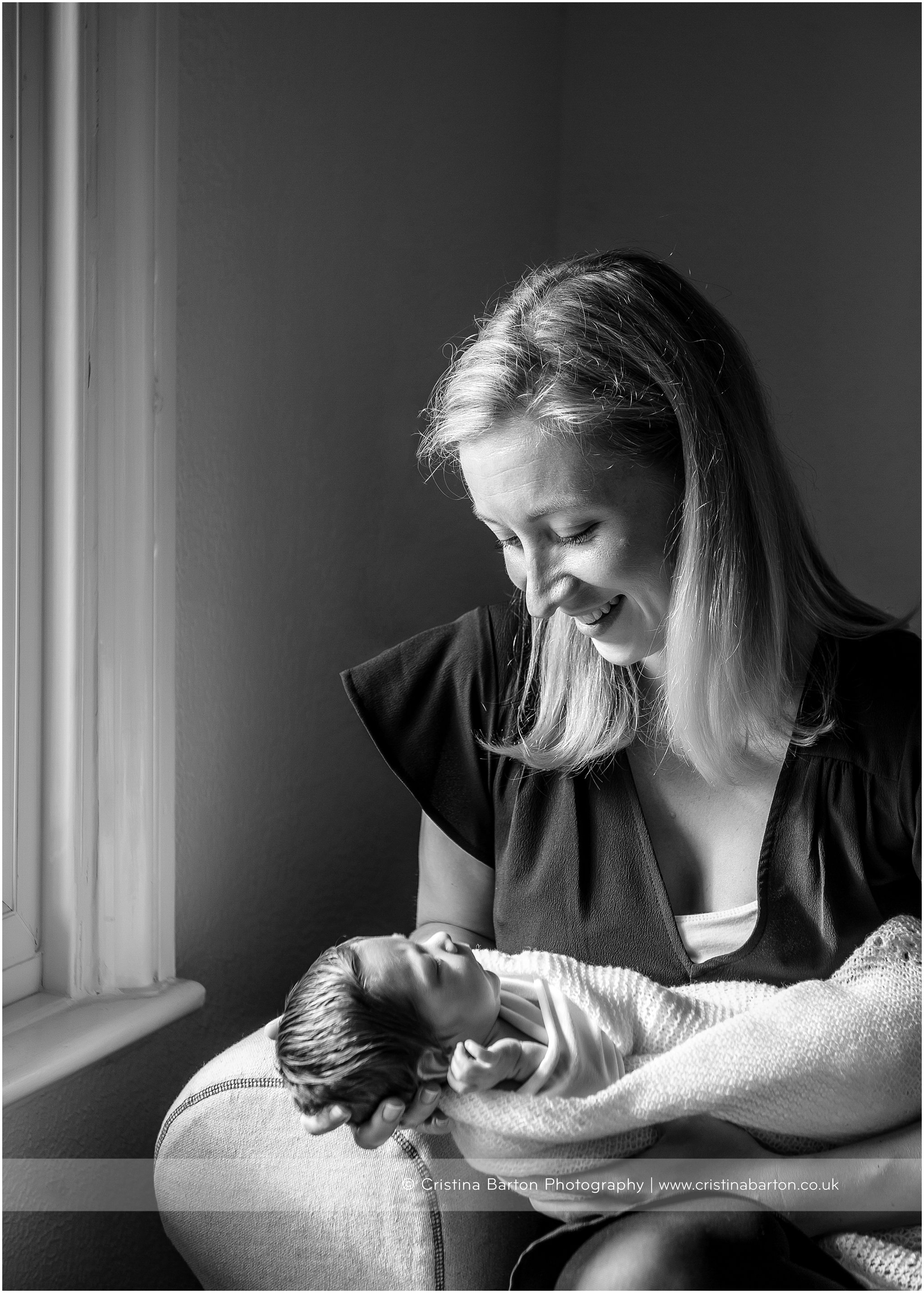 natural newborn photography at home