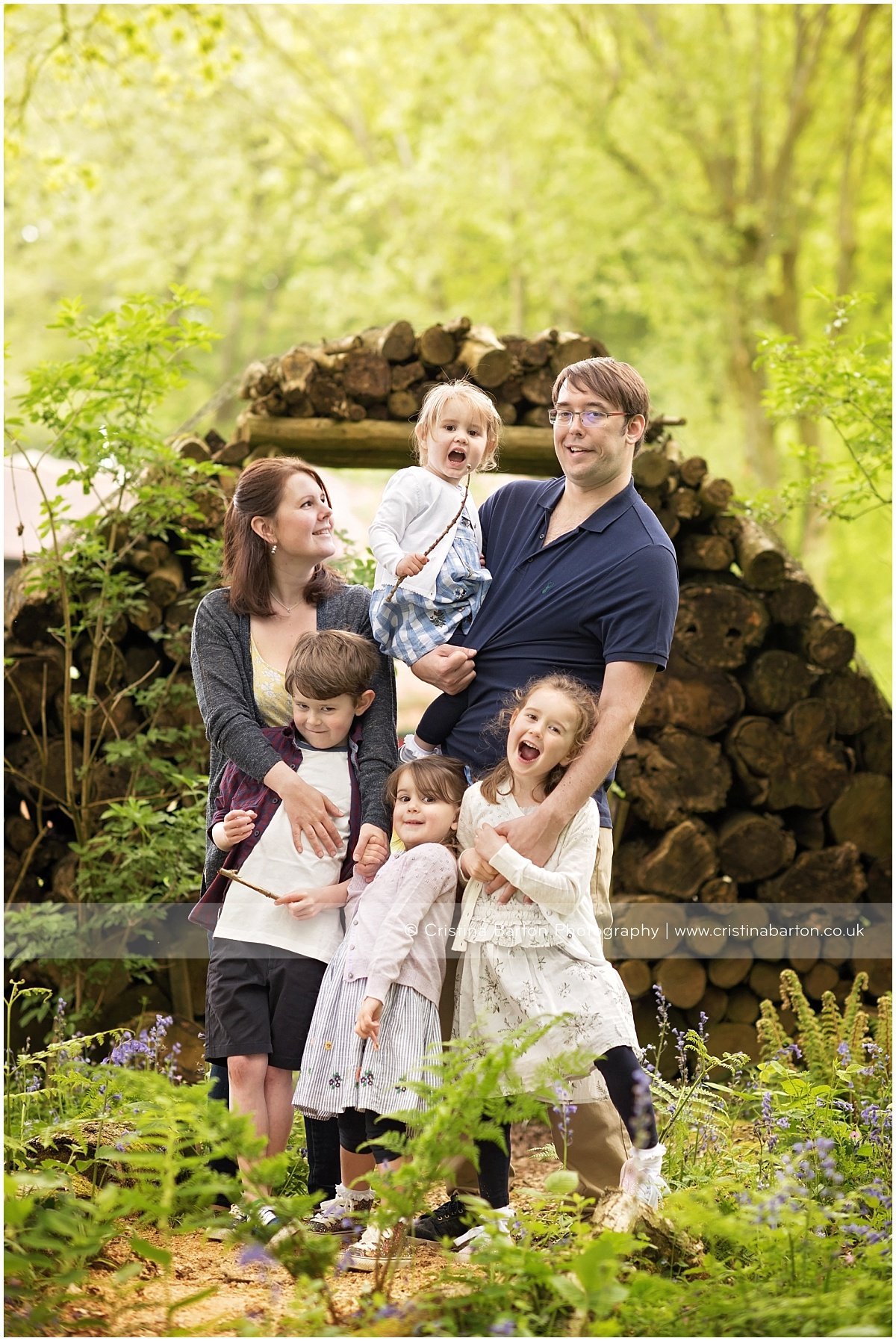 Bluebells and more <br> Family Photography near Alton family photography