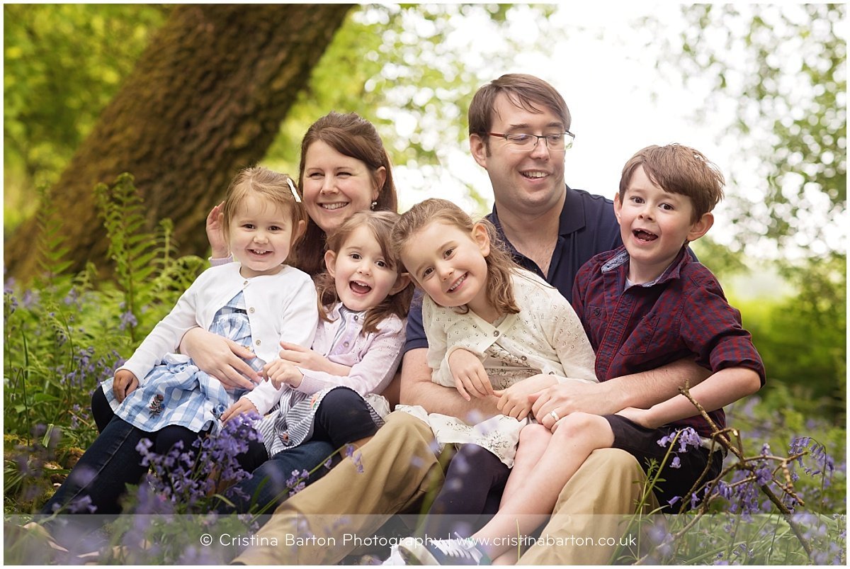 Bluebells and more <br> Family Photography near Alton family photography