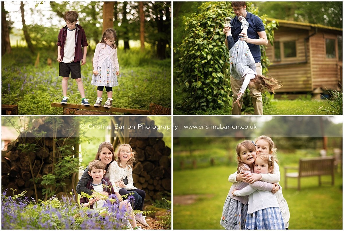 Bluebells and more <br> Family Photography near Alton family portraits