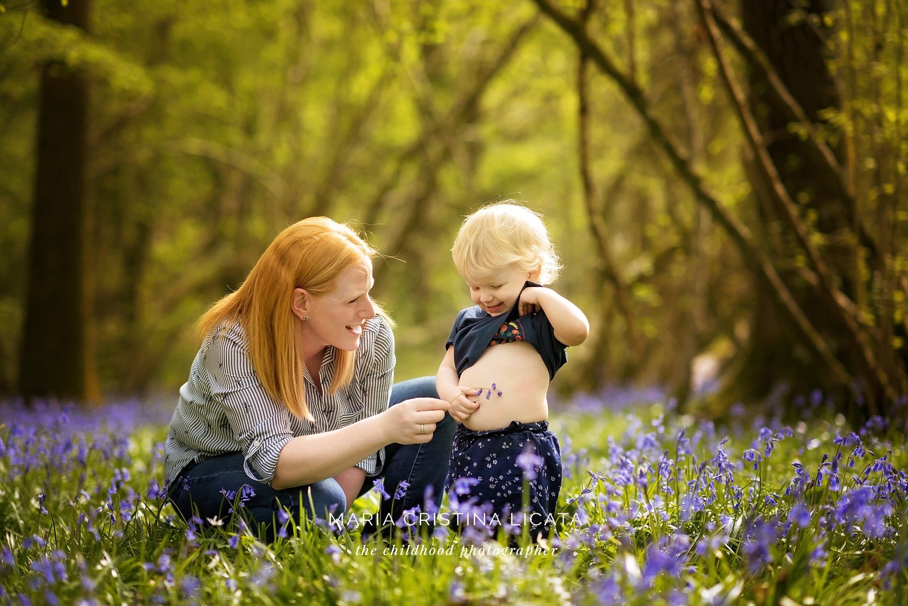 bluebells family portraits winchester