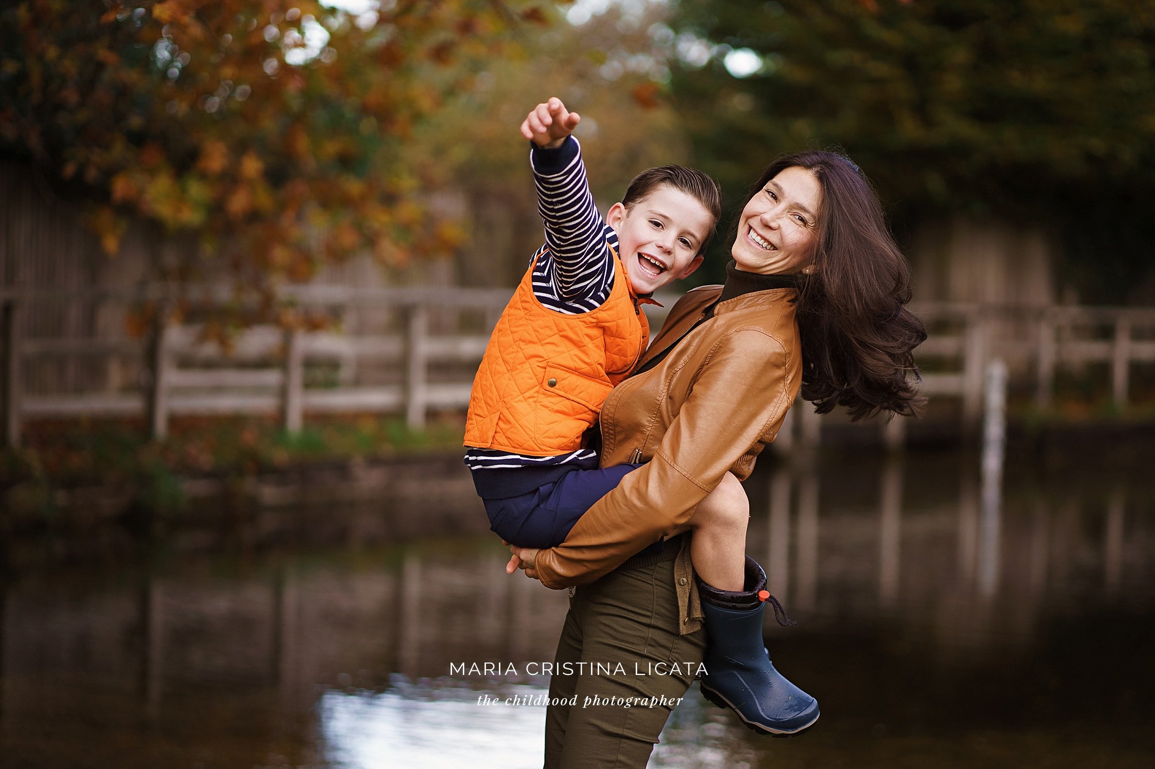 autumn family photo shoot basingstoke