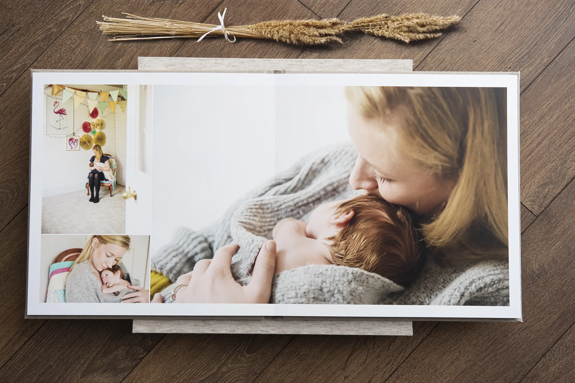 newborn photographer album