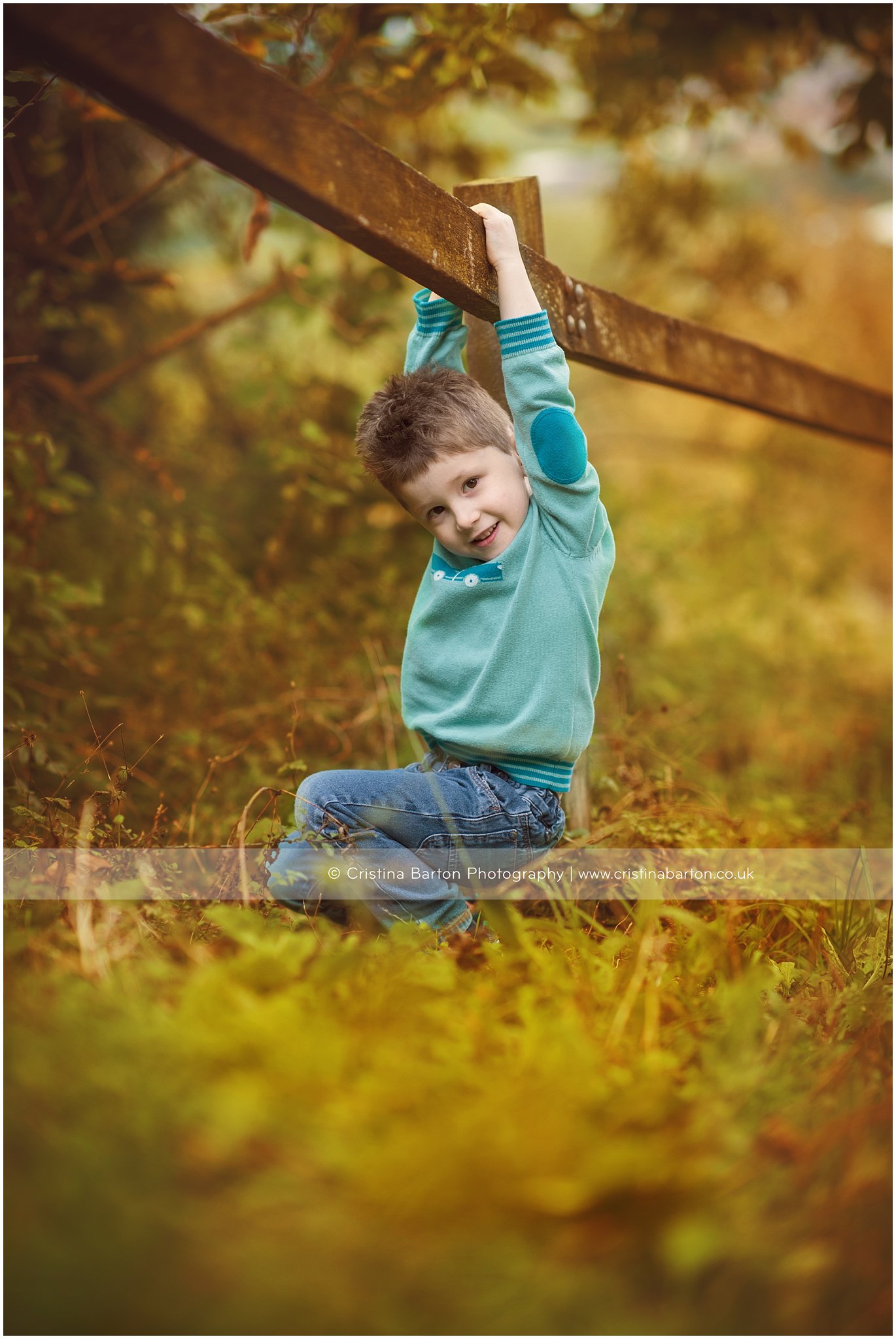 children's photo session autumn