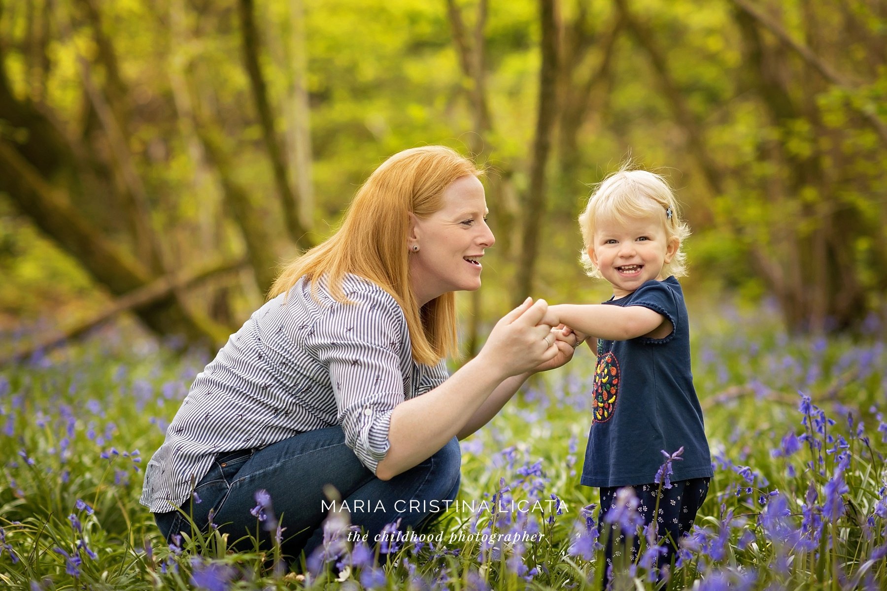 bluebells family portraits winchester