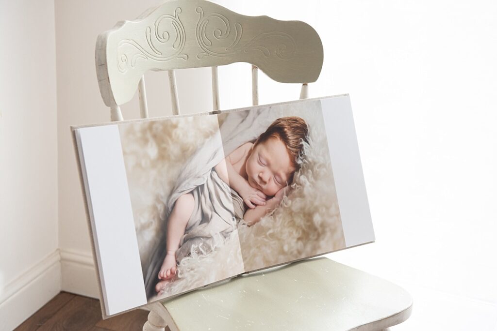 newborn photography album